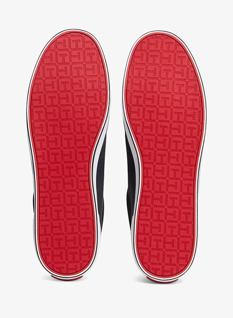 Tommy Hilfiger MIDNIGHT Canvas Lace Up Low Top Sneakers for Men | Best Price UAE