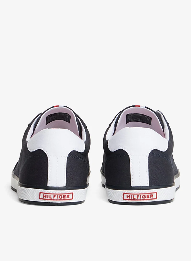 Tommy Hilfiger MIDNIGHT Canvas Lace Up Low Top Sneakers for Men | Best Price UAE