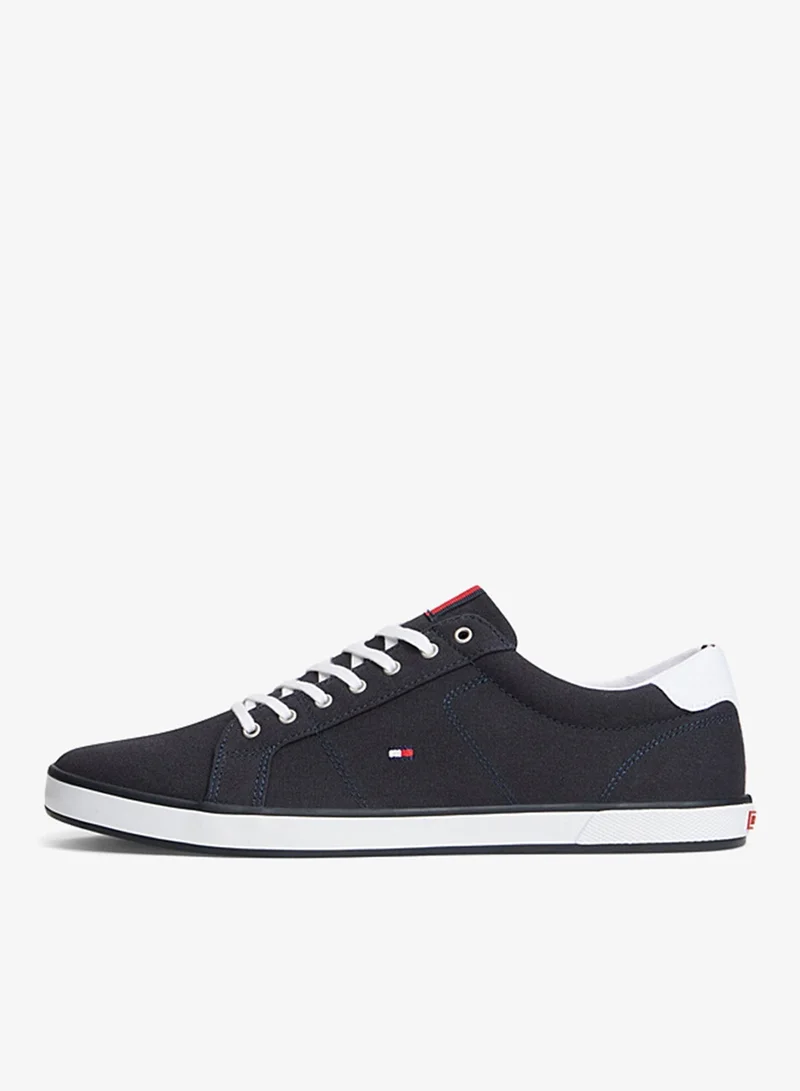 Tommy Hilfiger MIDNIGHT Canvas Lace Up Low Top Sneakers for Men | Best Price UAE