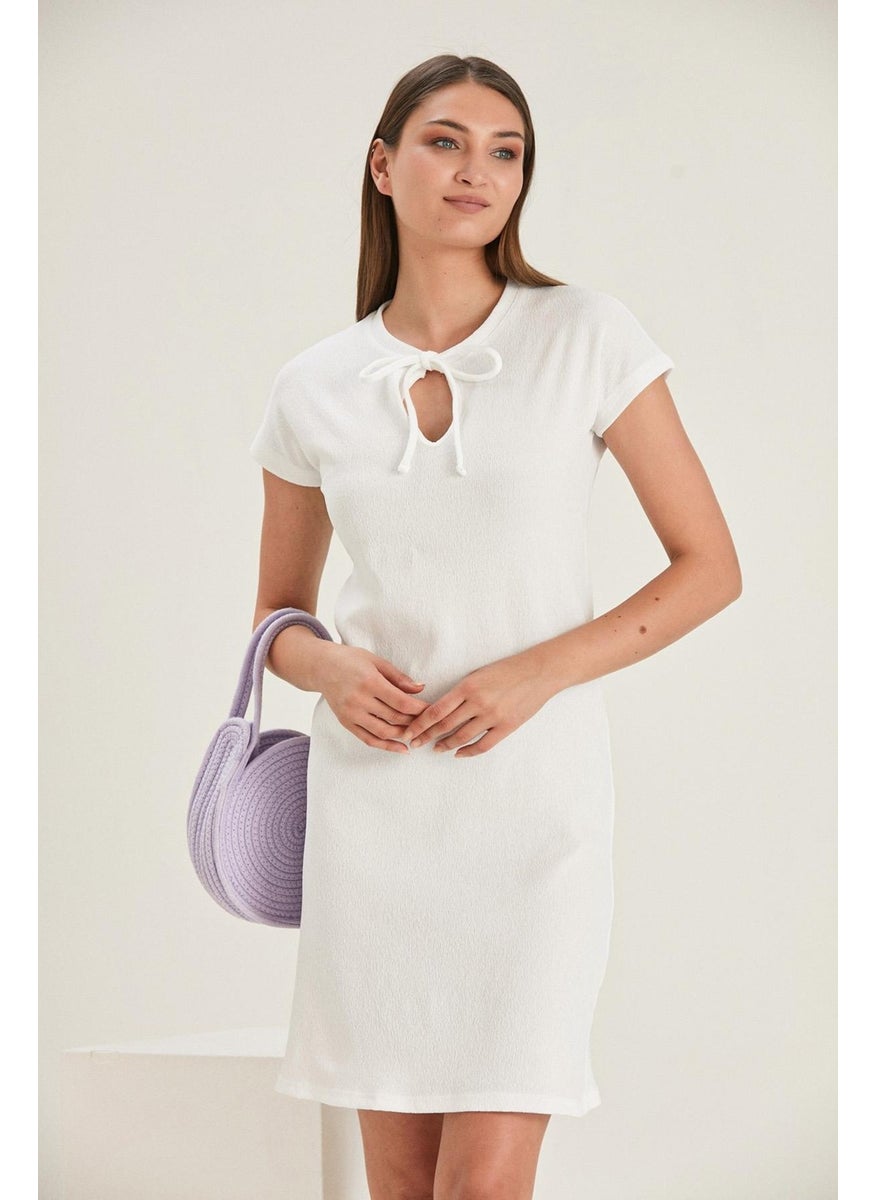 Alexander Gardi Rope Detail Dress (B22-166101)  - Image 3