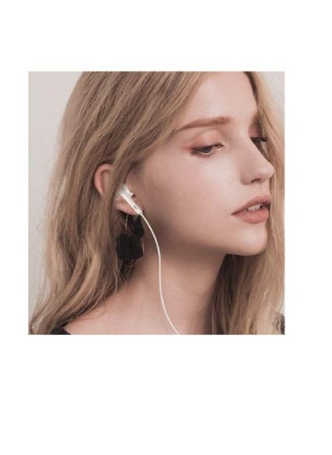 tenplus Original Type C Earphones Compatible With iPhone 15 and all Devices With a Type C Port White Color  - Image 5