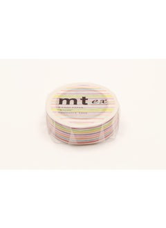 MT mt Washi Masking Tape EX Series, 15 mm x 10 mtrs Shade - IRO enpitsu Border, (Pack of 1)  - Image 2