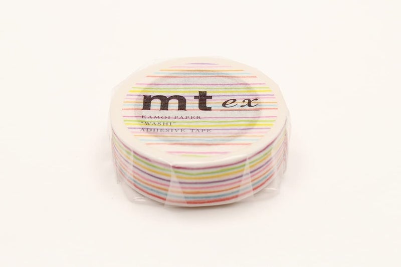 MT mt Washi Masking Tape EX Series, 15 mm x 10 mtrs Shade - IRO enpitsu Border, (Pack of 1)  - Image 2