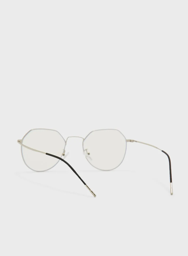 Robert Wood Anti Blue Lens Angular Laptop Optic Glasses