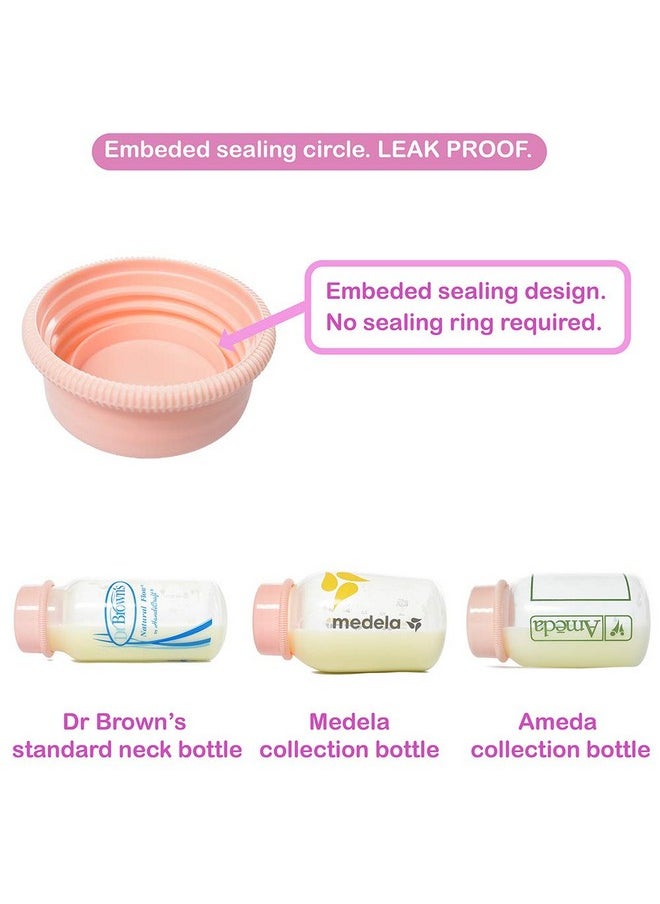 NENESUPPLY - Travel Cap For Narrow Neck Feeding Bottle. Replace Dr Brown Travel Cap Dr Brown Cap And Medela Cap Bottle Cap For Dr Brown Bottle Dr Browns Bottle Medela Bottle Evenflow Bottle Ameda Bottle - Image 1