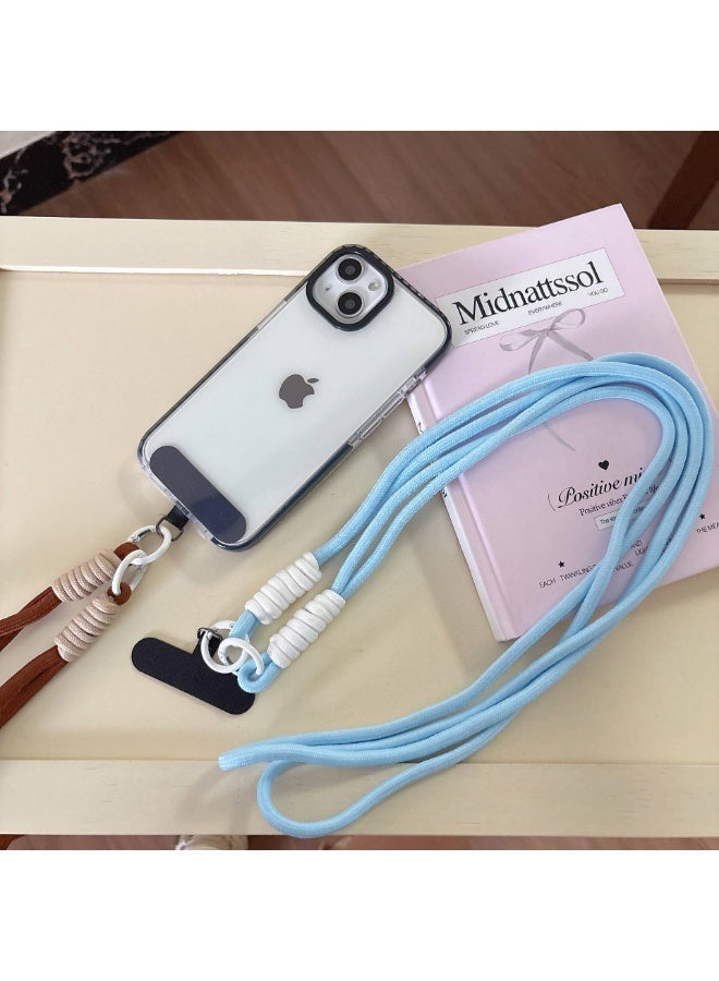 Mobile phone strap/holder - a unique, modern keychain - various colors