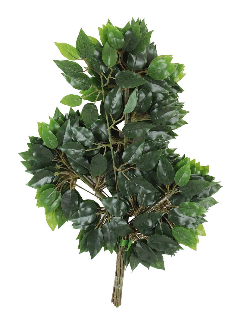 Fourwalls Artificial Big Ficus Leaves for Home,Indoor and Outdoor décor (42 Leaves, 60 cm Tall, Set of 4) - Image 4