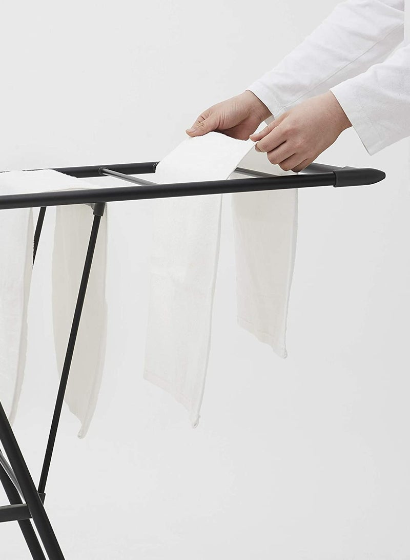 LOCK & LOCK حامل تجفيف الملابس القوي من لوكن لوك باللون الأسود - Image 4