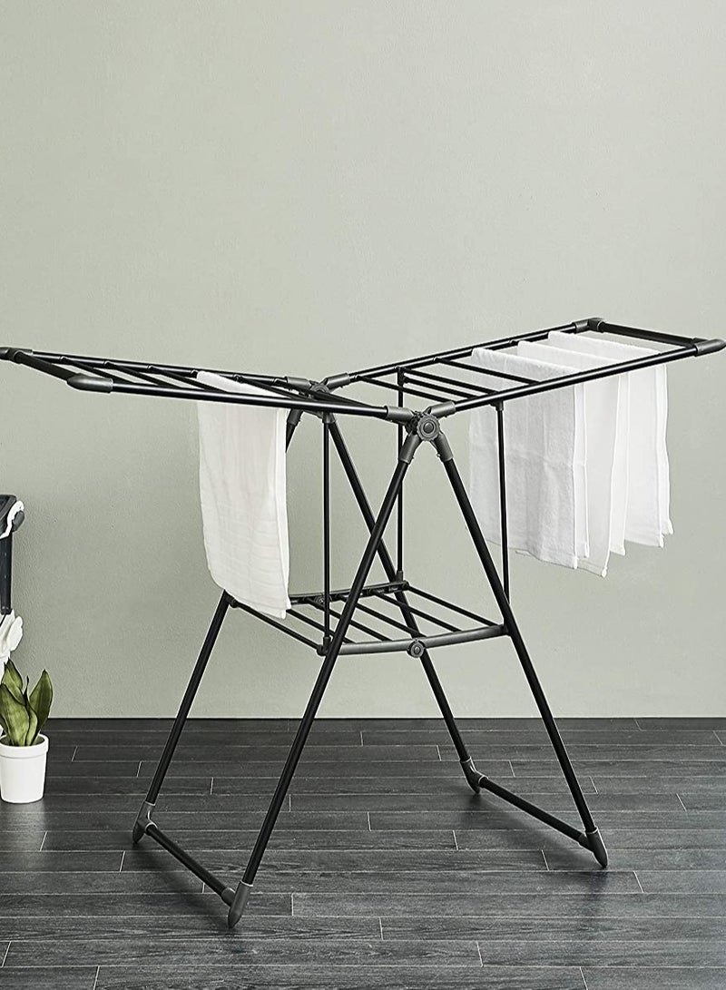 LOCK & LOCK حامل تجفيف الملابس القوي من لوكن لوك باللون الأسود - Image 5