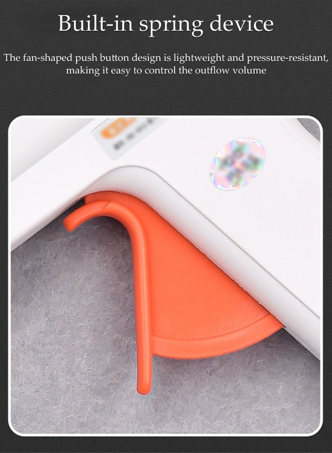 DUNISO 120W Digital Hot Glue Gun With 20 Pcs 200mm x 11mm Hot Glue Sticks, Suitable For Art Creation, Diy, Small Craft Projects And Daily Household Quick Repairs (Glue Gun And Glue Sticks).  - Image 5