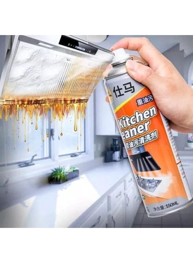 Kitchen cleaning and rust remover spray 500ml – effective for removing oil and grease stains, safe - Image 3