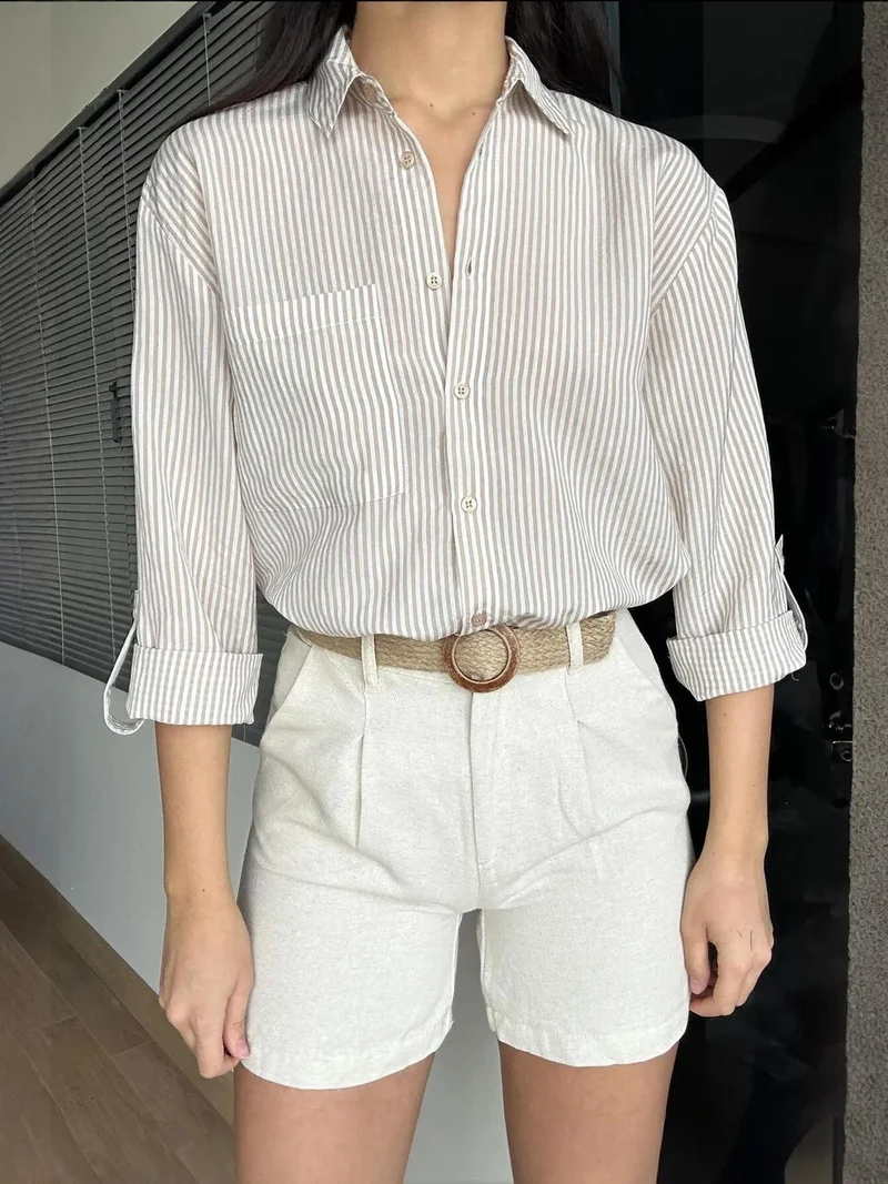 ميكسراي قميص مخطط ميكسراي