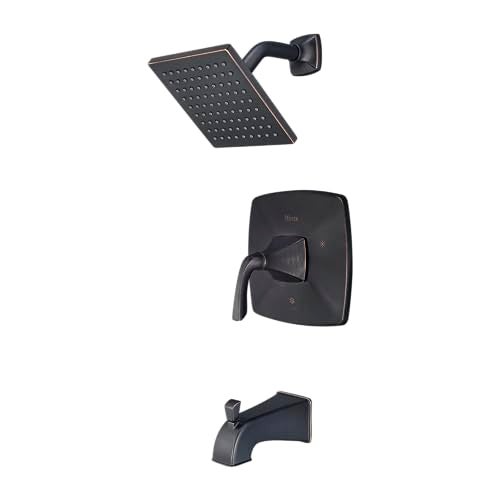 Pfister Bronson Tub & Shower Trim Kit (Valve Not Included), 1-Handle, Tuscan Bronze Finish, LG898BSY - Image 1