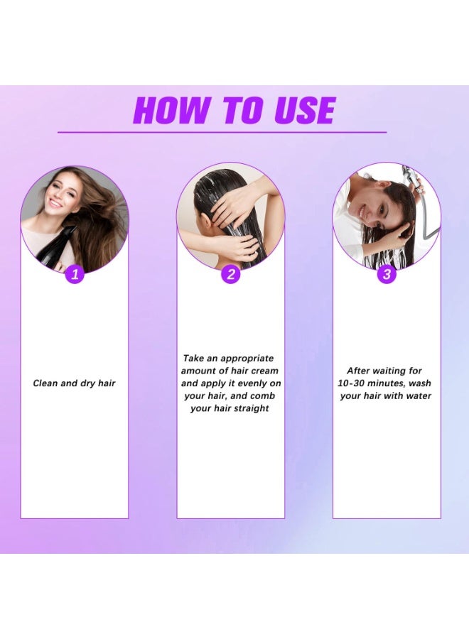 Lumino Liss Alisado, Lumino Liss Alisado without Formula, Protein Correcting Hair Strengthening Cream, Helps the hair get a natural silky texture, Long-lasting smoothness 250g - Image 5