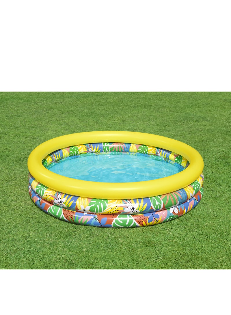 Bestway Floral Paradise Tropical Play Pool - 168 x 38 cm - 508 L 51202 - Image 5