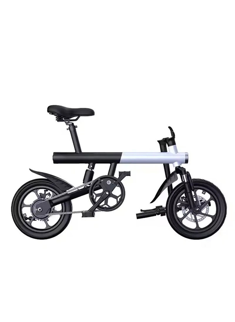 Crony C4 350W Folding E-Bike 14" Hub Motor, 36V Battery, Max 40KMm/H Speed Bicycle, 15-25KM Range, Double Shock Absorbers E-Scooter, Bluetooth App, LED Headlights, LCD Display, 150KG Load Capacity  - Image 4