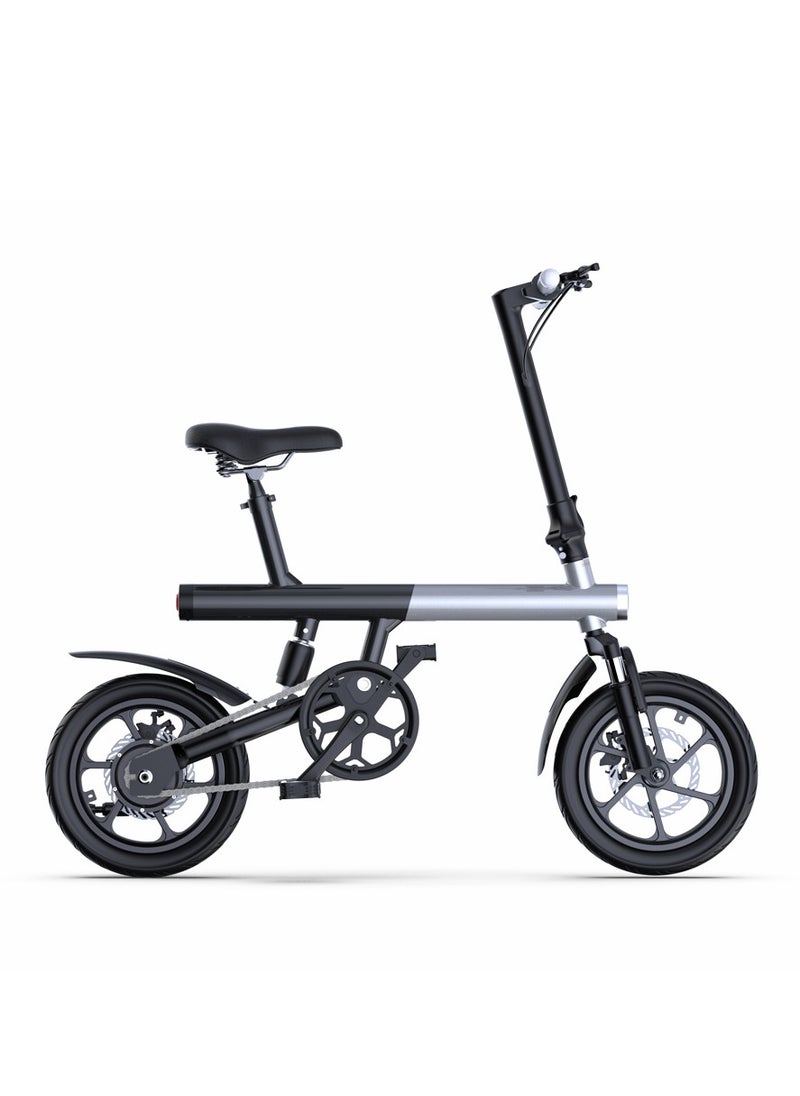 Crony C4 350W Folding E-Bike 14" Hub Motor, 36V Battery, Max 40KMm/H Speed Bicycle, 15-25KM Range, Double Shock Absorbers E-Scooter, Bluetooth App, LED Headlights, LCD Display, 150KG Load Capacity  - Image 5