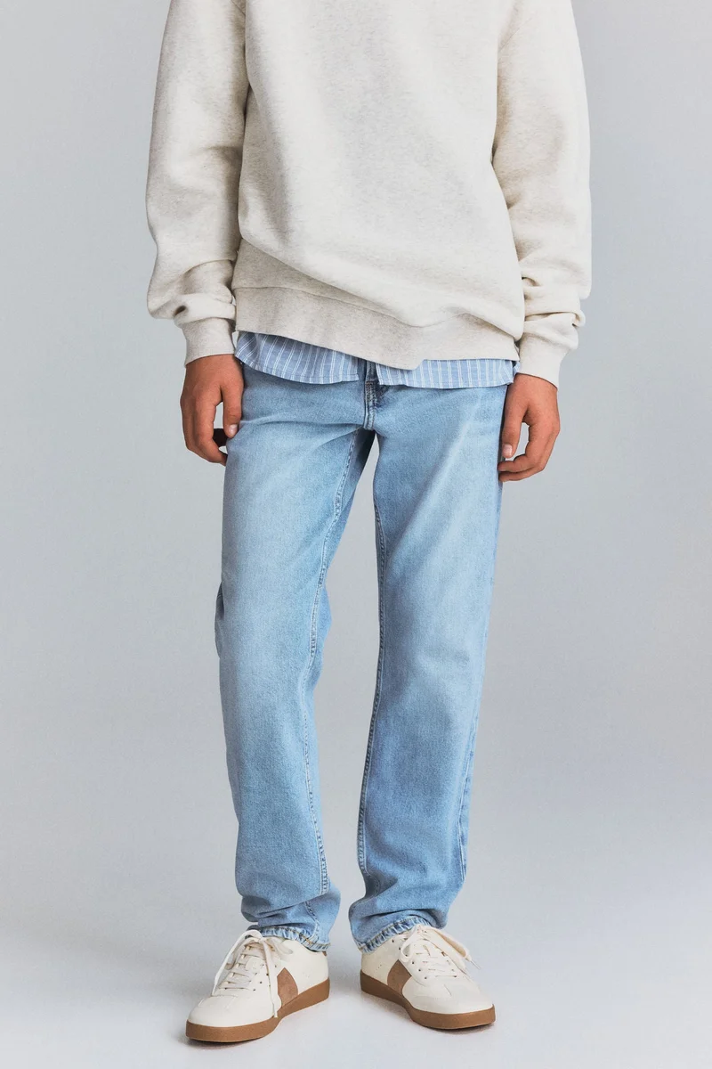 H&M Relaxed Tapered Fit Jeans