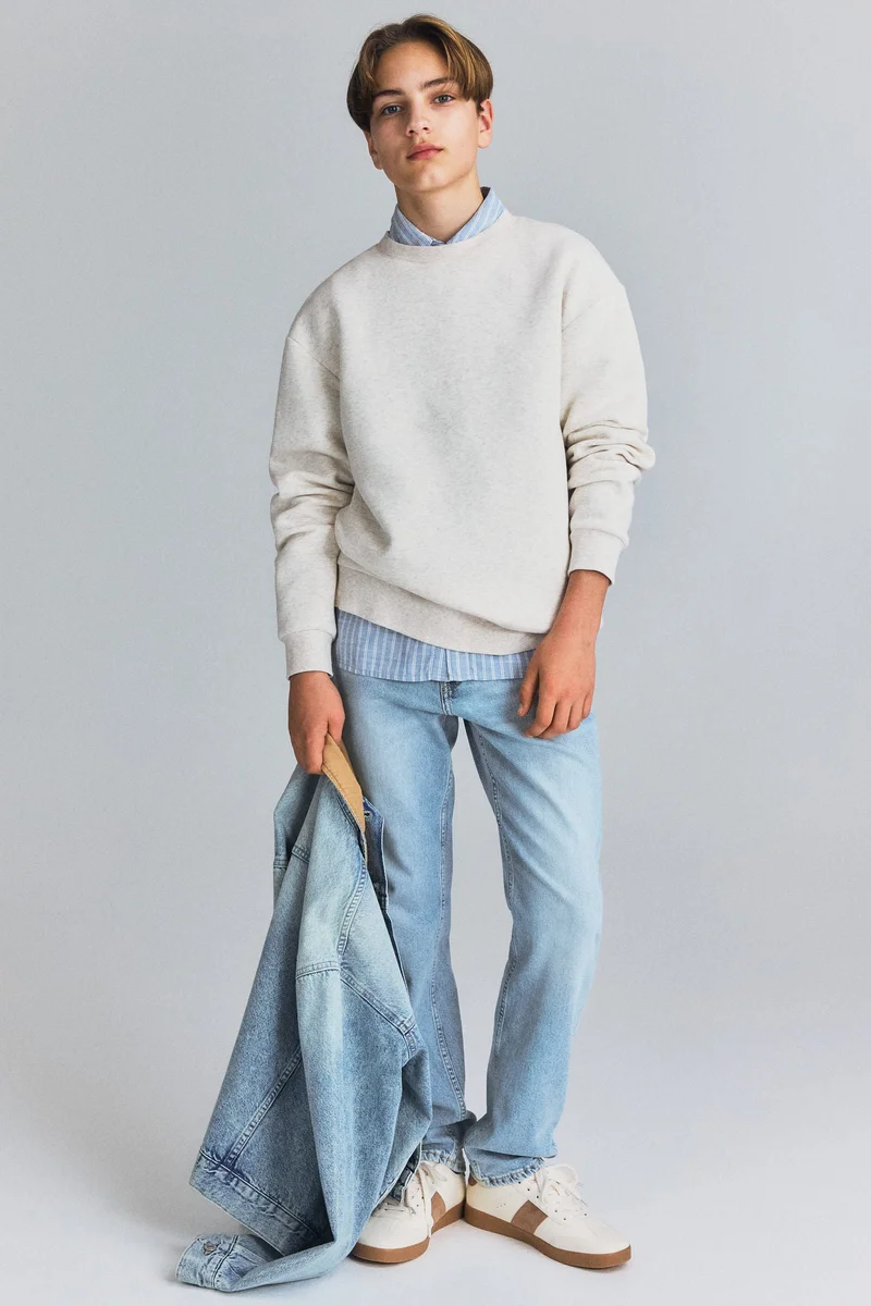 H&M Relaxed Tapered Fit Jeans