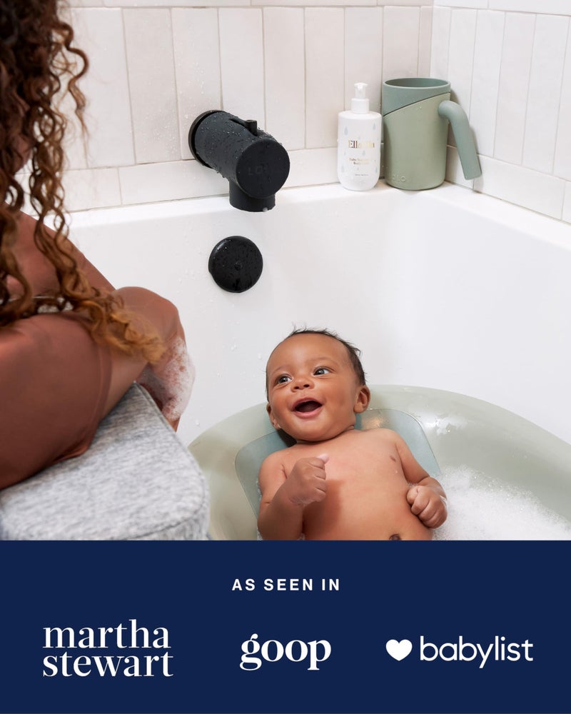 Lalo Spout Cover â€“ BPA-Free Silicone Bath Spout Safety Cover for Babies & Toddler, Fits Most Faucets, Soft & Durable Silicone Bathtub Faucet Cover, Easy to Clean - Sage - Image 5