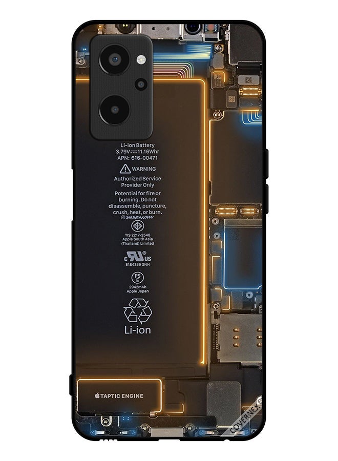 Covernex Protective Case Cover For Realme 9i Phone Back Inside Pattern - Image 1