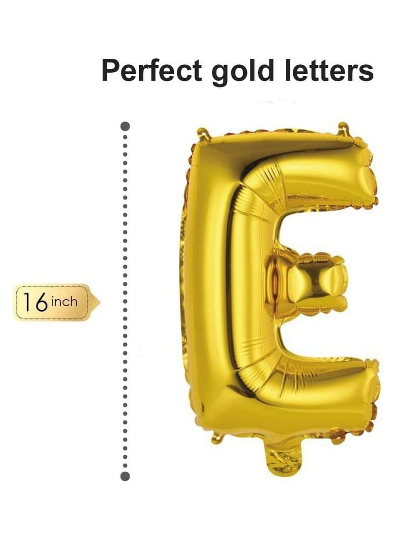 MARKQ Welcome Balloon Banner, 16 Inch Mylar Foil Letter Balloon Sign for Anniversary Celebration, Back to School Reunion and Home Family Party Decorations Supplies (Gold) - Image 4