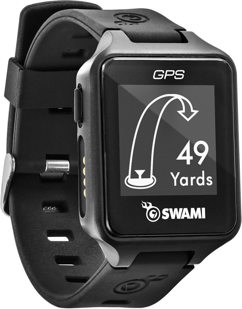 Izzo Golf Swami Golf GPS Watch, Black - Image 4