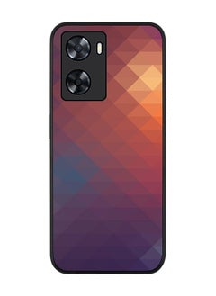 Rugged Black edge case for Oppo A57 4G/Oppo A77 4G/Oppo A77s Slim fit Soft Case Flexible Rubber Edges Anti Drop TPU Gel Thin Cover - Copper Prism