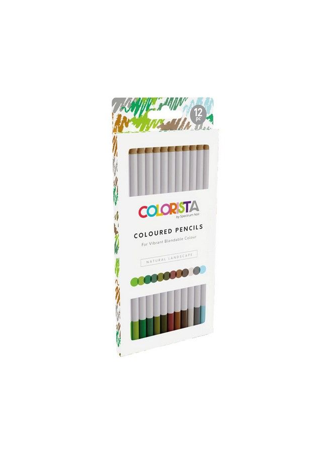 Spectrum Noir Colorista Coloured Pencils Pack Of 12 Natural Landscape - Image 2