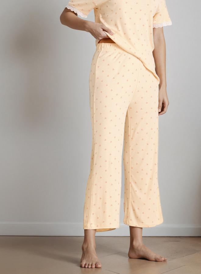 Splash FAV Printed T-shirt and Pyjama Set - Image 3