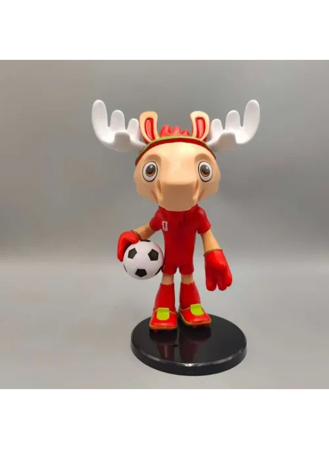 Fifa 2026 Maple The Moose Souvenir Pvc - Canada Mascot - Image 5