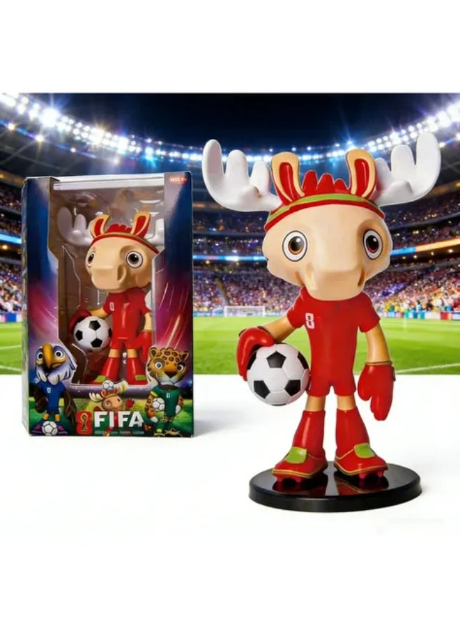 Fifa 2026 Maple The Moose Souvenir Pvc - Canada Mascot - Image 1