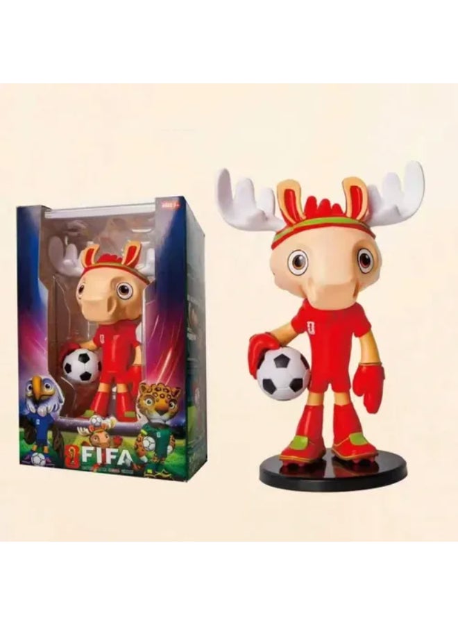 Fifa 2026 Maple The Moose Souvenir Pvc - Canada Mascot - Image 2