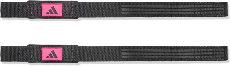 adidas Lifting Straps - Black/Pink - Image 2