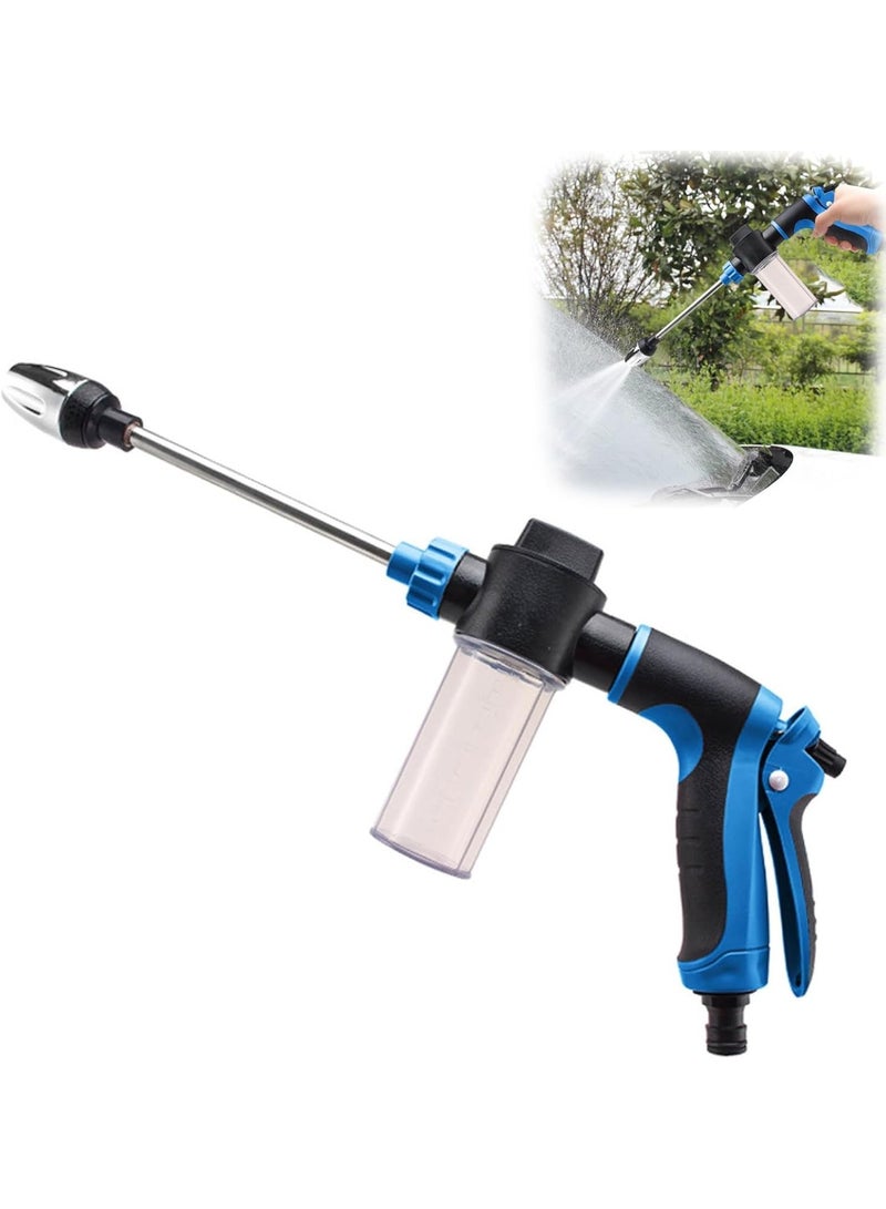 Bukela Water Blitz Pressure Washer, Waterblitz High Pressure Water Gun, Water Blitz Hose Nozzle, with 360° Rotating for Three Spray Modes, Various Spray Effects, Equipped with Metal Joints (Blue) - Image 1