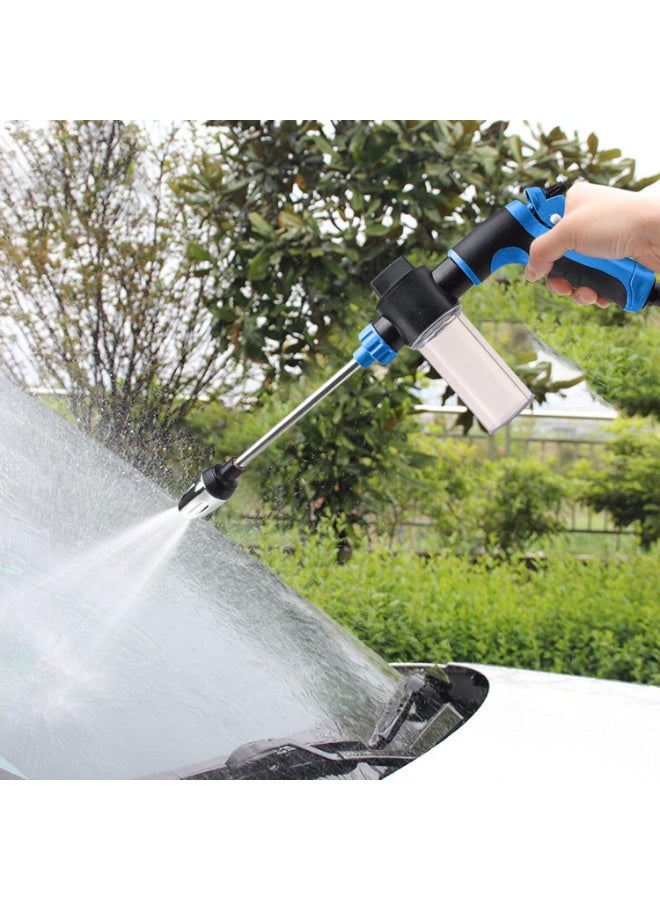 Bukela Water Blitz Pressure Washer, Waterblitz High Pressure Water Gun, Water Blitz Hose Nozzle, with 360° Rotating for Three Spray Modes, Various Spray Effects, Equipped with Metal Joints (Blue) - Image 5