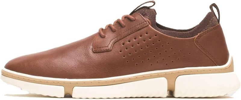 Hush Puppies حذاء هاش بايبيز من الجلد الكونياك - Image 1