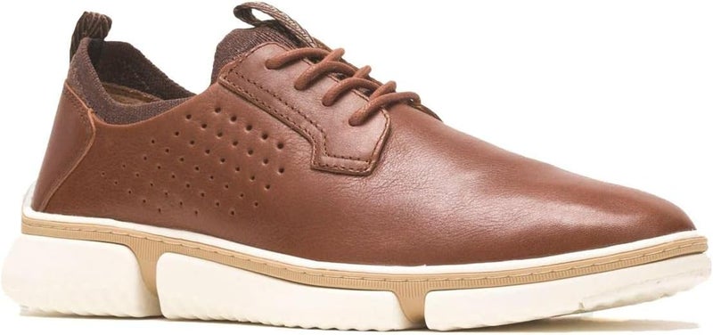HUSH PUPPIES Cognac Leather Sneakers - Image 3