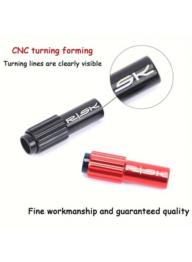 Bicycle Cable Adjuster 2pcs Black Brake And Gear Connector Cover - Image 5