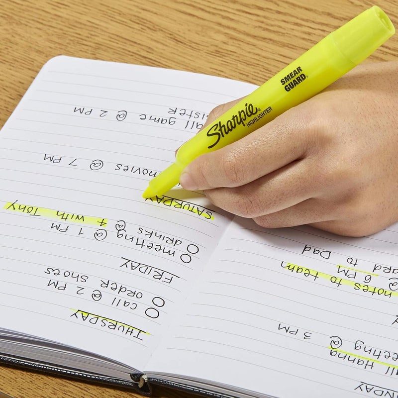 Sharpie Accent Tank-Style Highlighters, Assorted Colors, 6-Count Set - Image 4