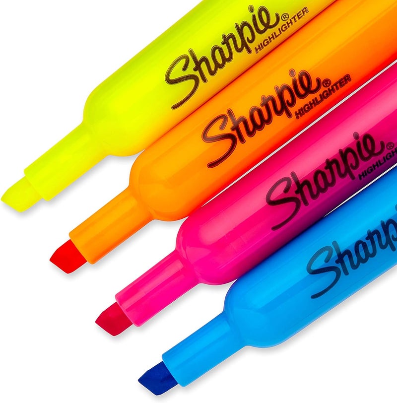 Sharpie Accent Tank-Style Highlighters, Assorted Colors, 6-Count Set - Image 3