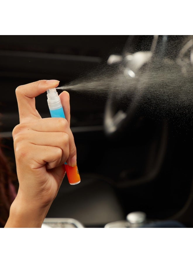 ARMOR ALL Fresh FX Smoke X Car Odor Eliminator Spray Pump by Armor All, On-The-Go Car Air Freshener Spray, Midnight Air Scent, 0.15 Oz  - Image 2