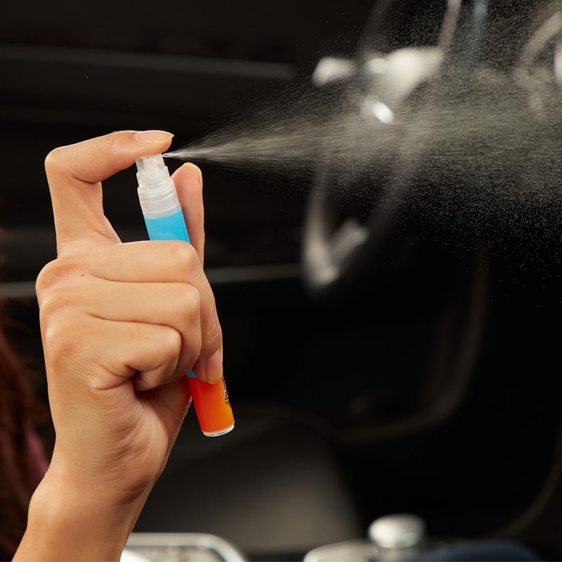 Armor All Fresh FX Smoke X Car Odor Eliminator Spray Pump, On-The-Go Car Air Freshener Spray, Midnight Air Scent, 0.15 Oz - Image 2