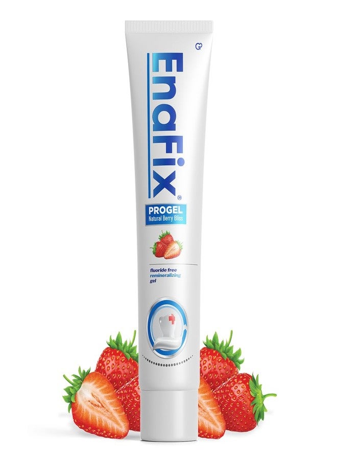 Enafix Progel Natural Berry Bliss | Professional Remineralizing Gel, Fluoride Free, Strengthens Tooth Enamel, Natural Enamel Repair - Image 1