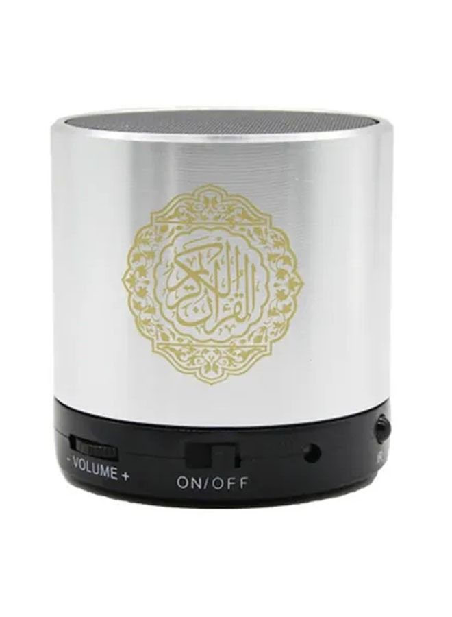 مكبر صوت القرآن مع جهاز تحكم عن بُعد 6 سنتيمتر فضي/أسود - Image 1