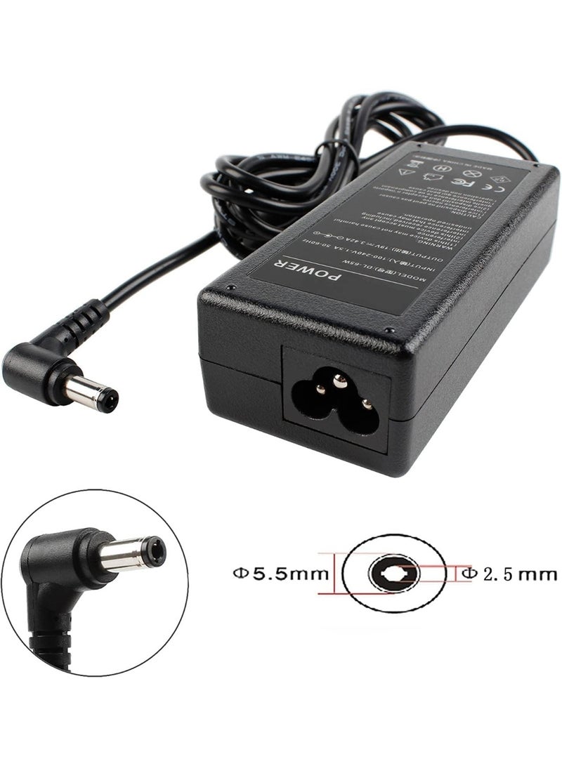 Zexen 19V 3.42A 65W Replacement AC Adapter For ASUS X45A X550 X550ZA X550LA X551 F555 AD887320 PA-1650-78 A56C A56CA A56CM ADP-65GD (5.5x2.5mm) Power Supply - Image 2