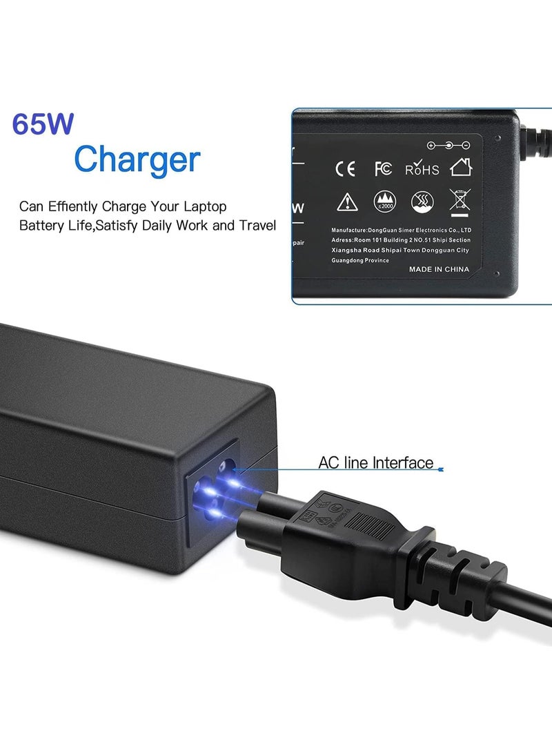 Zexen 19V 3.42A 65W Replacement AC Adapter For ASUS X45A X550 X550ZA X550LA X551 F555 AD887320 PA-1650-78 A56C A56CA A56CM ADP-65GD (5.5x2.5mm) Power Supply - Image 3