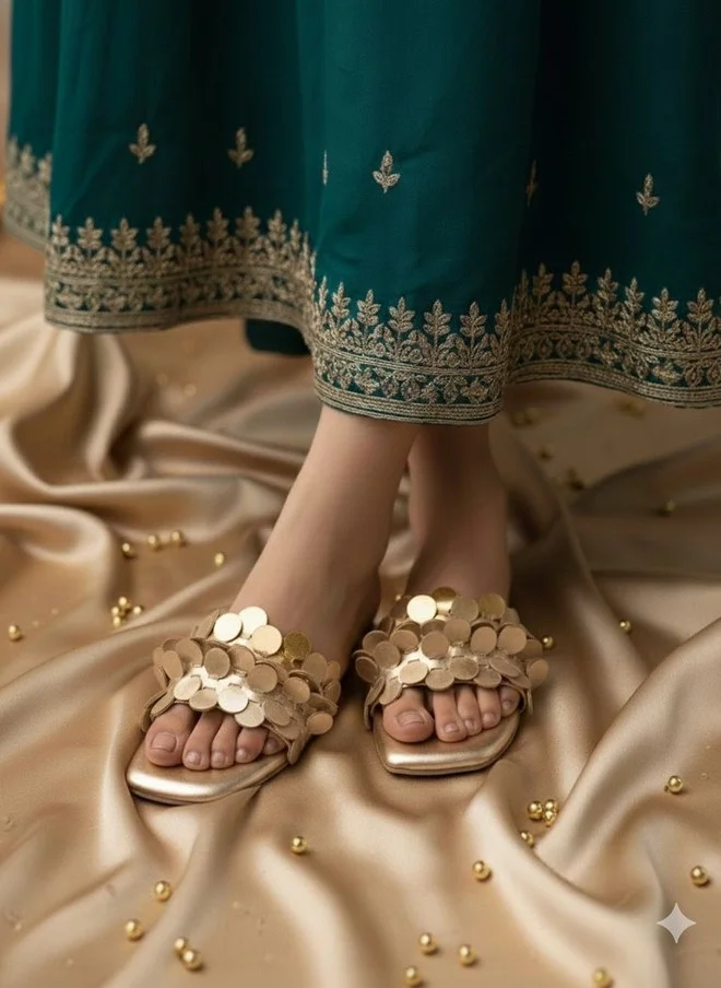 Sandal Stories SANDAL STORIES Women Embellished Open Toe Flats