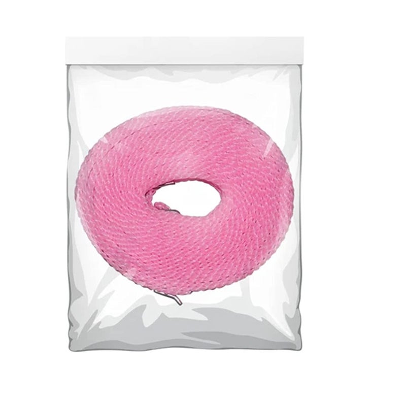 Sulfar Clothesline Drying Nylon Rope with Hooks Multicolor - Image 1