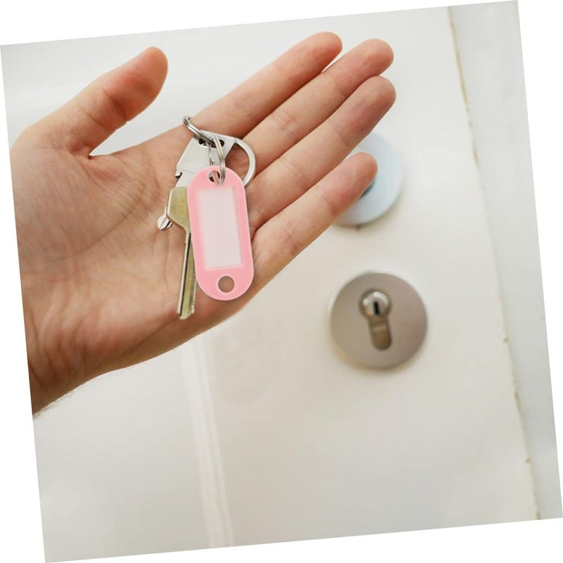 30pcs Key Identifiers with Covers Multi-Function Convenient Label Tags for Organizing Keys Luggage and Accessories Color-Coded for Easy Identification - Image 2